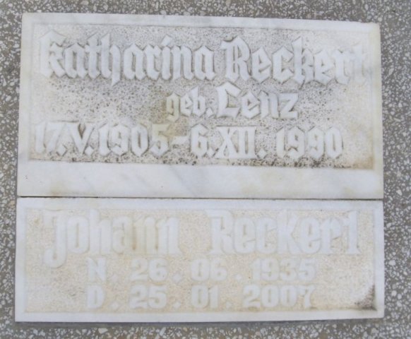 Lenz Katharina 1905-1990 Grabstein
